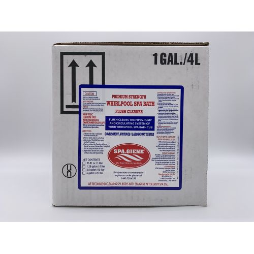 Spa Giene® Whirlpool, Jacuzzi and Spa Cleaner, 4 Liter Bag in the Box